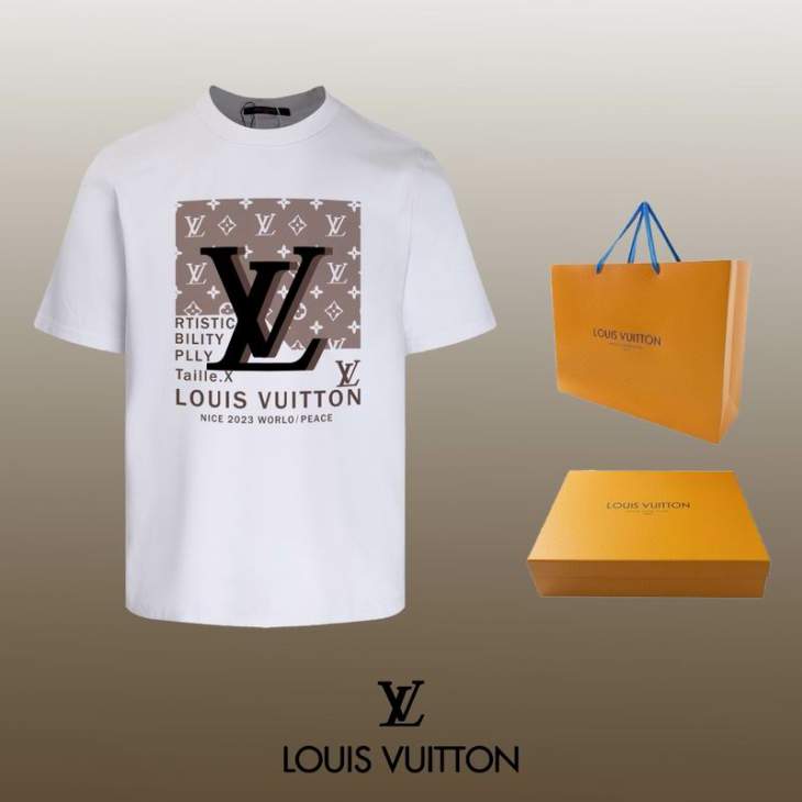 Picture of Louis Vuitton T Shirts Short _SKULVXS-Lsxitx906706
